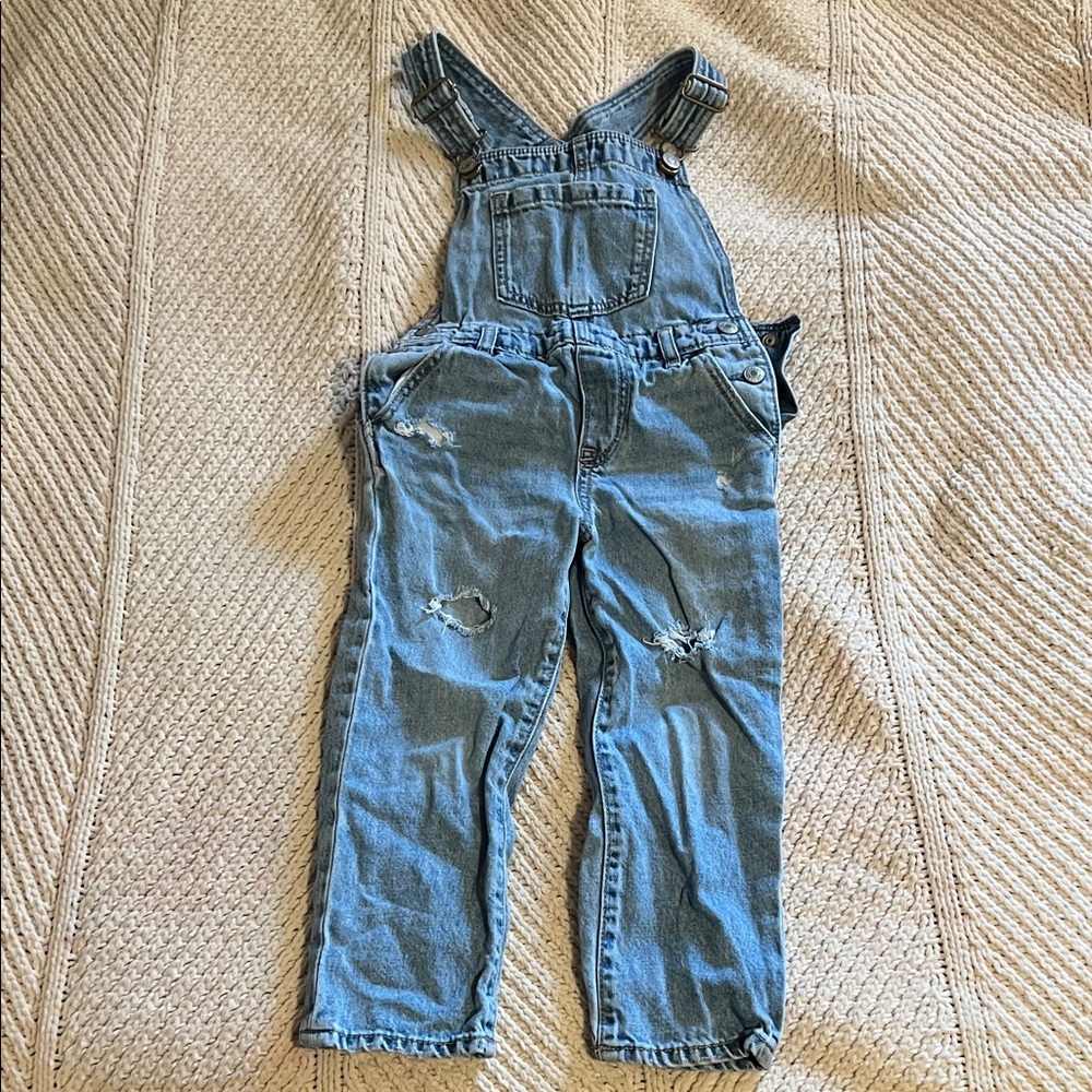 GAP Kids Blue Denim Overalls